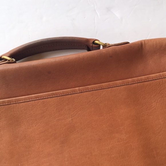 Vintage Coach Bag Brown Metropolitan Briefcase 5180 Tan Office Laptop 90‘s Case - Picture 7 of 17